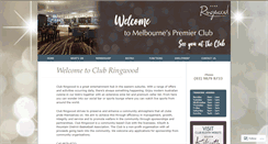 Desktop Screenshot of clubringwood.com.au